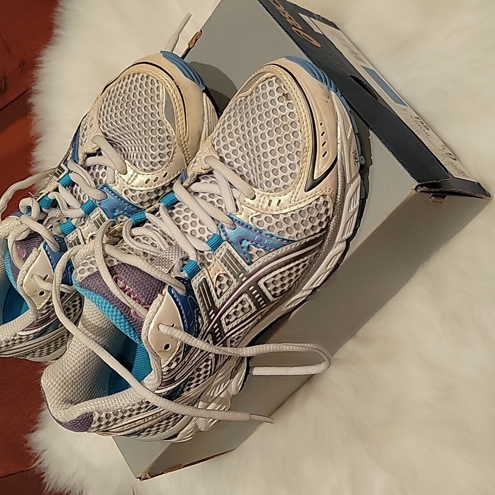 Asics Gel Lace-up Athletic Running Shoes